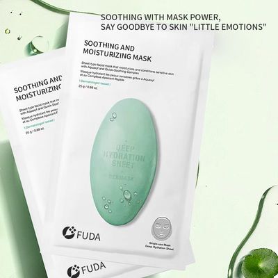 Good price Deep Hydrating Skincare Face Mask Soothing Calming Aloe Vera Leaf Extract online