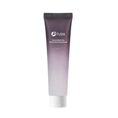 Good price Black Rice Moisturizing Skincare Face Wash Cleanser Gel Anti Pimple ODM online
