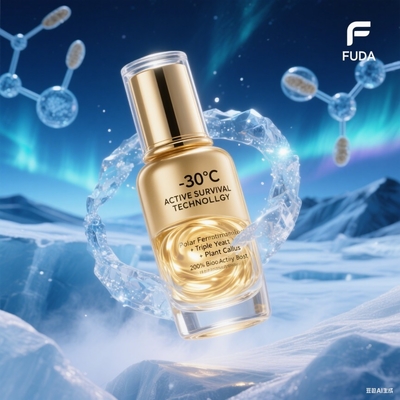 Good price Extremely Cold Frozen Age Small Golden Bottle Essence Oil , -30℃ yeast anti-aging new vitality online