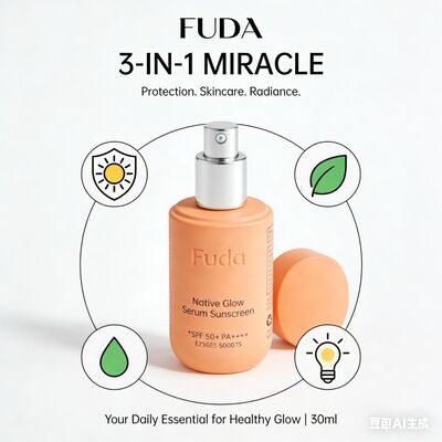 Harga yang bagus Titanium Dioxide Asli Radiance Perlindungan Matahari 3-in-1 on line